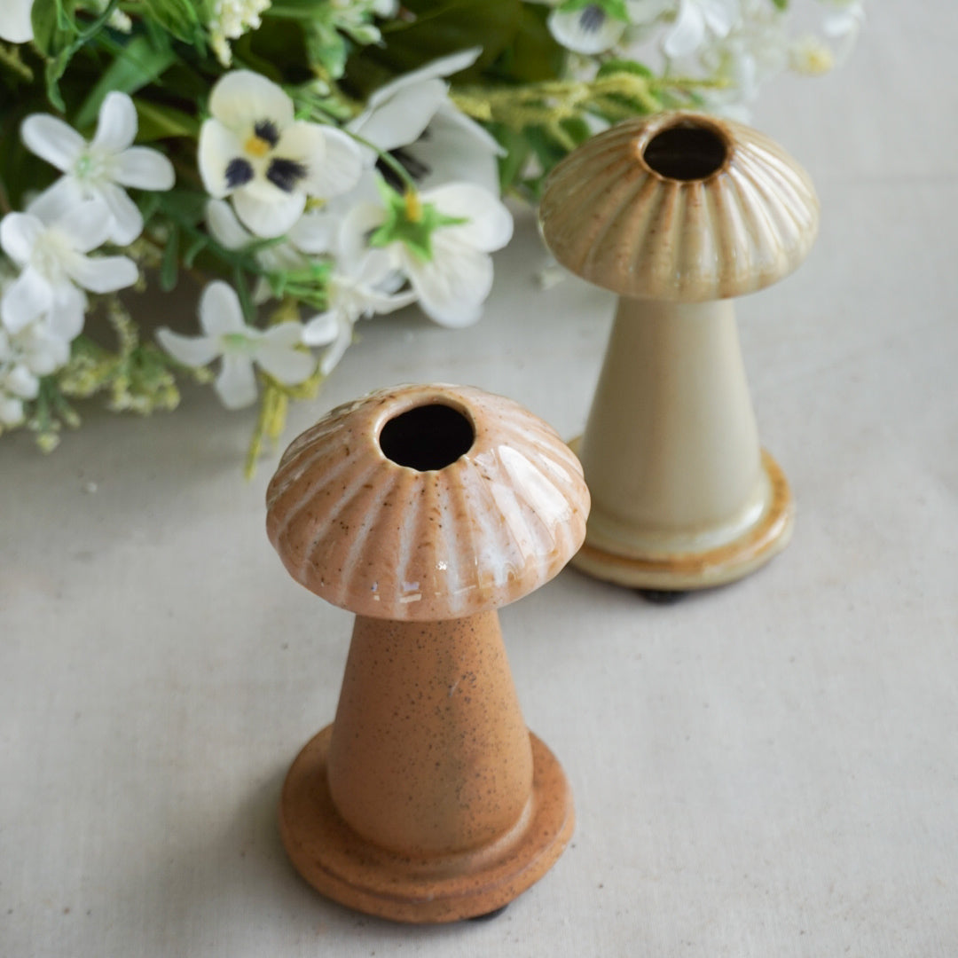 Vase sopp - brun