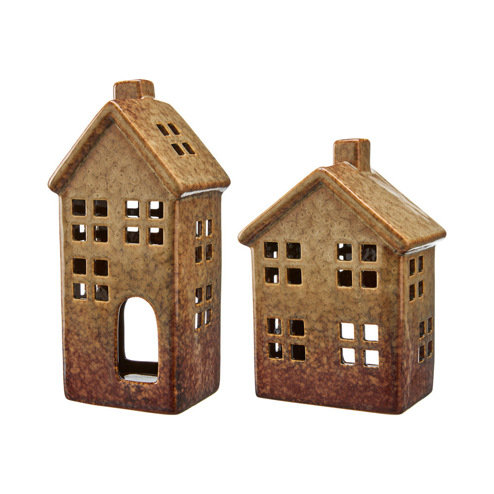 Lyshus beige - 2 stk