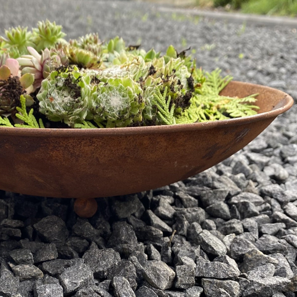 Skål/vannbad rust - 22 cm