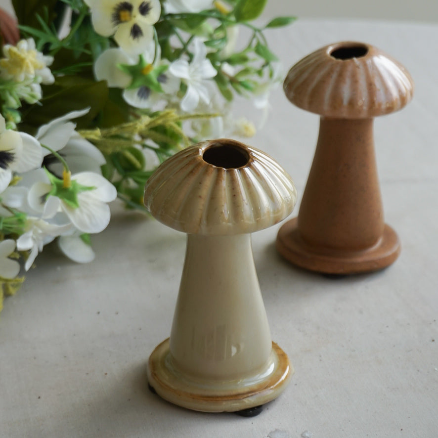Vase sopp - beige
