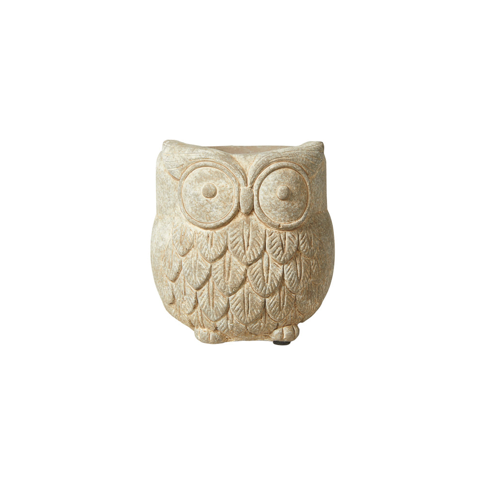 Blomsterpotte - ugle