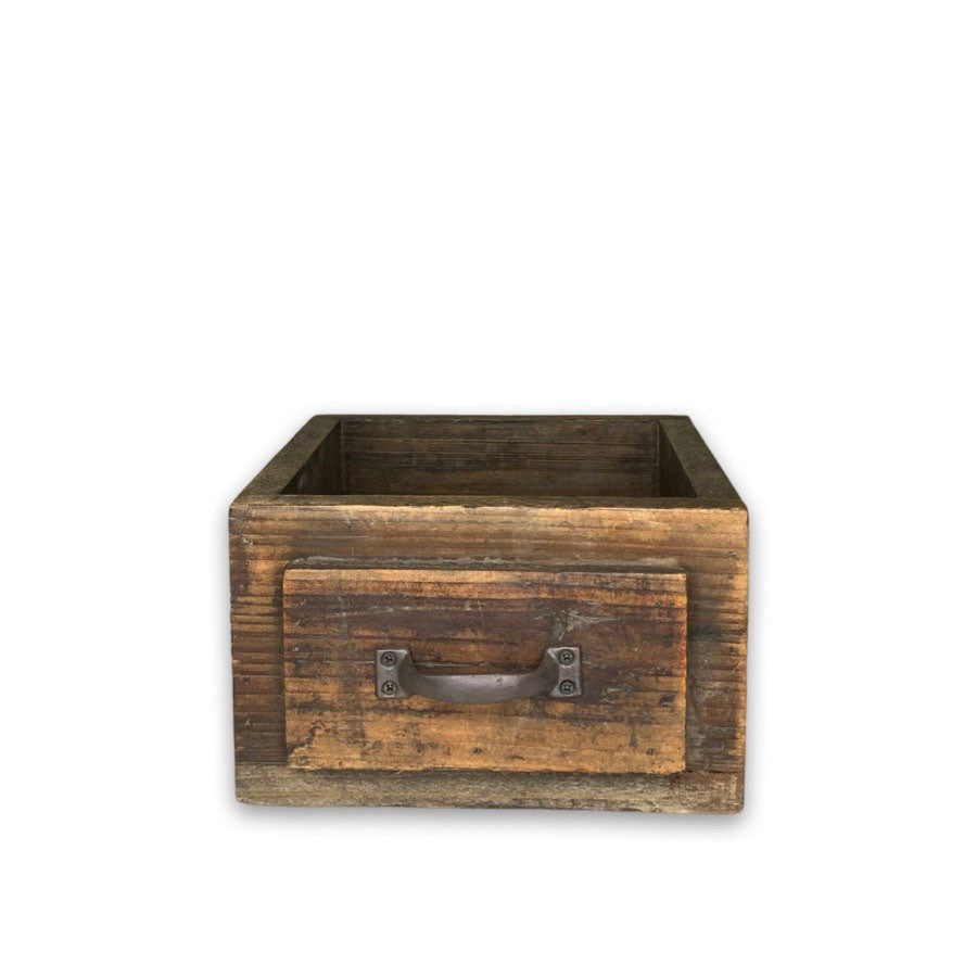 Trekasse med håndtak - bred