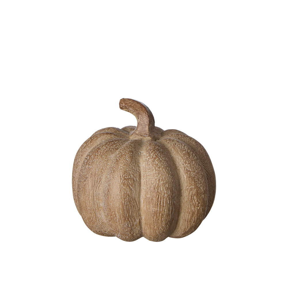 Dekor gresskar - liten beige