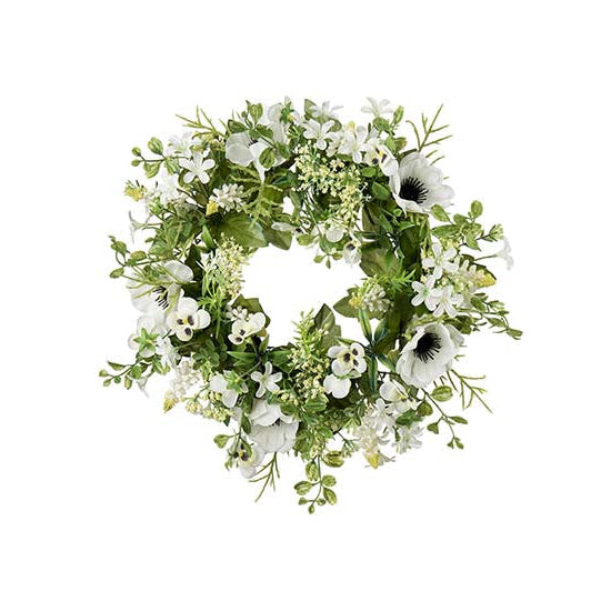 Krans - sommerblomster