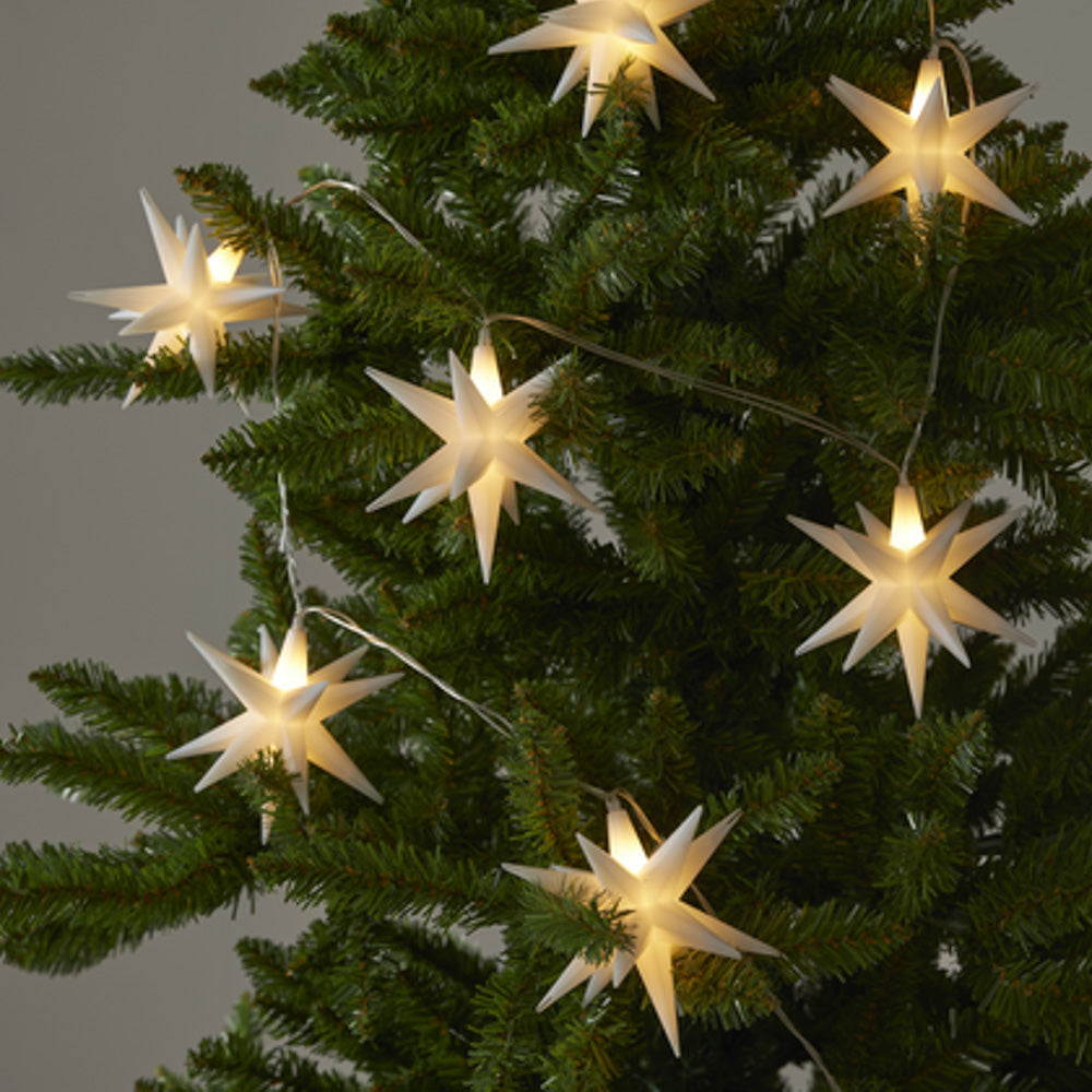 Lysslynge stjerner - 8 lys