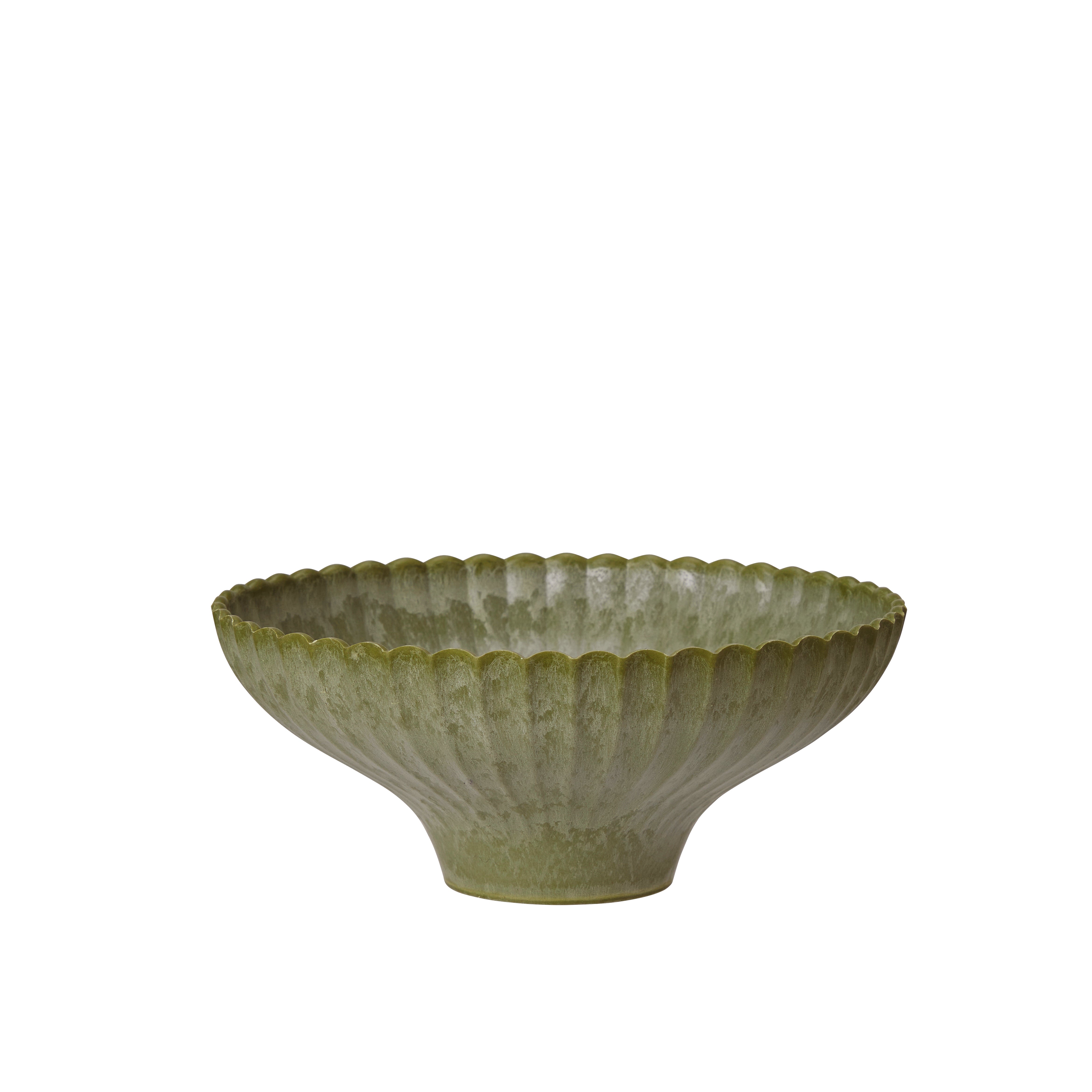 Yodit planteskål - grønn