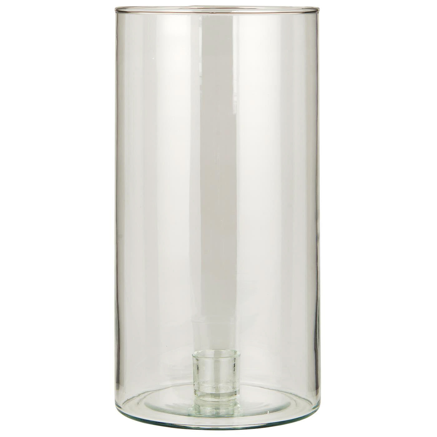 Lyslykt kronelys - glass