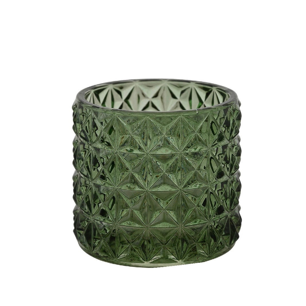 Telysholder Emma grønn - stor