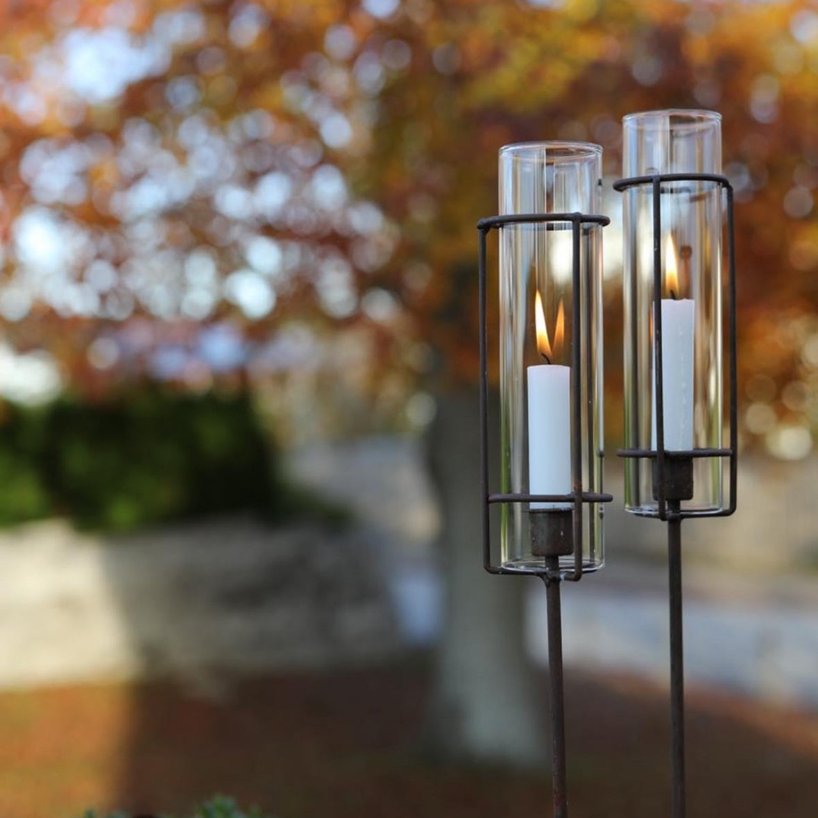 Lyslykt Eldvakt på pinne