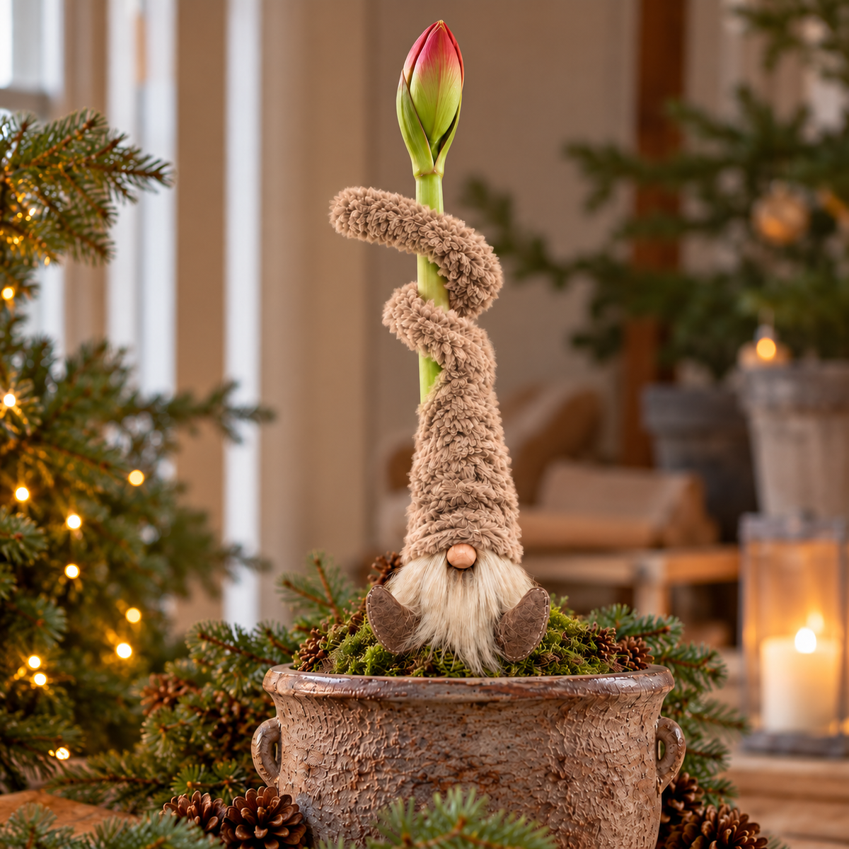 Ted Tomte Amaryllisstick - beige