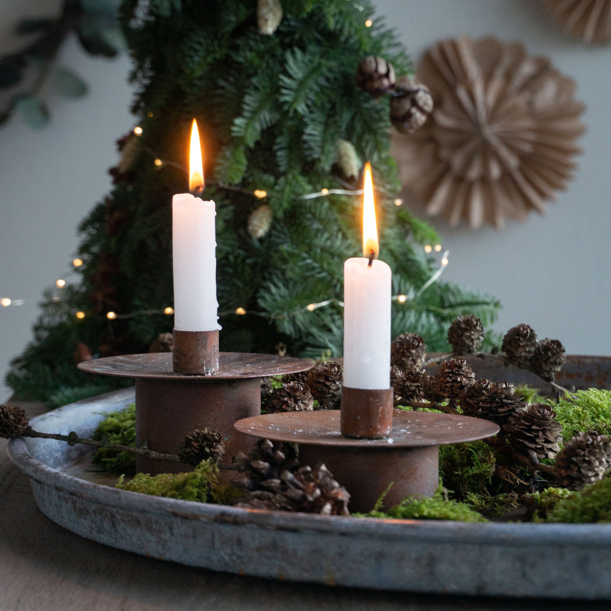 Lysestake Thomas kobber medium