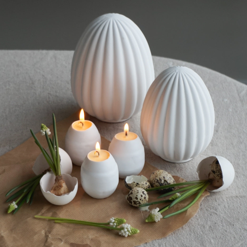 Påskeegg hvit - liten