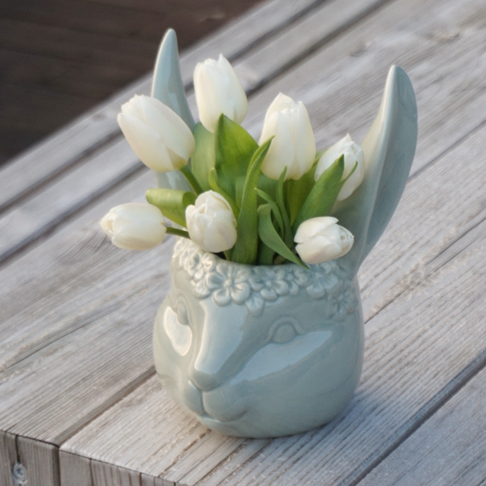 Lilly påskehare vase - grønn