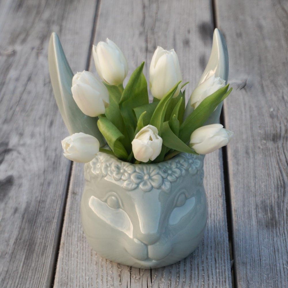 Lilly påskehare vase - grønn