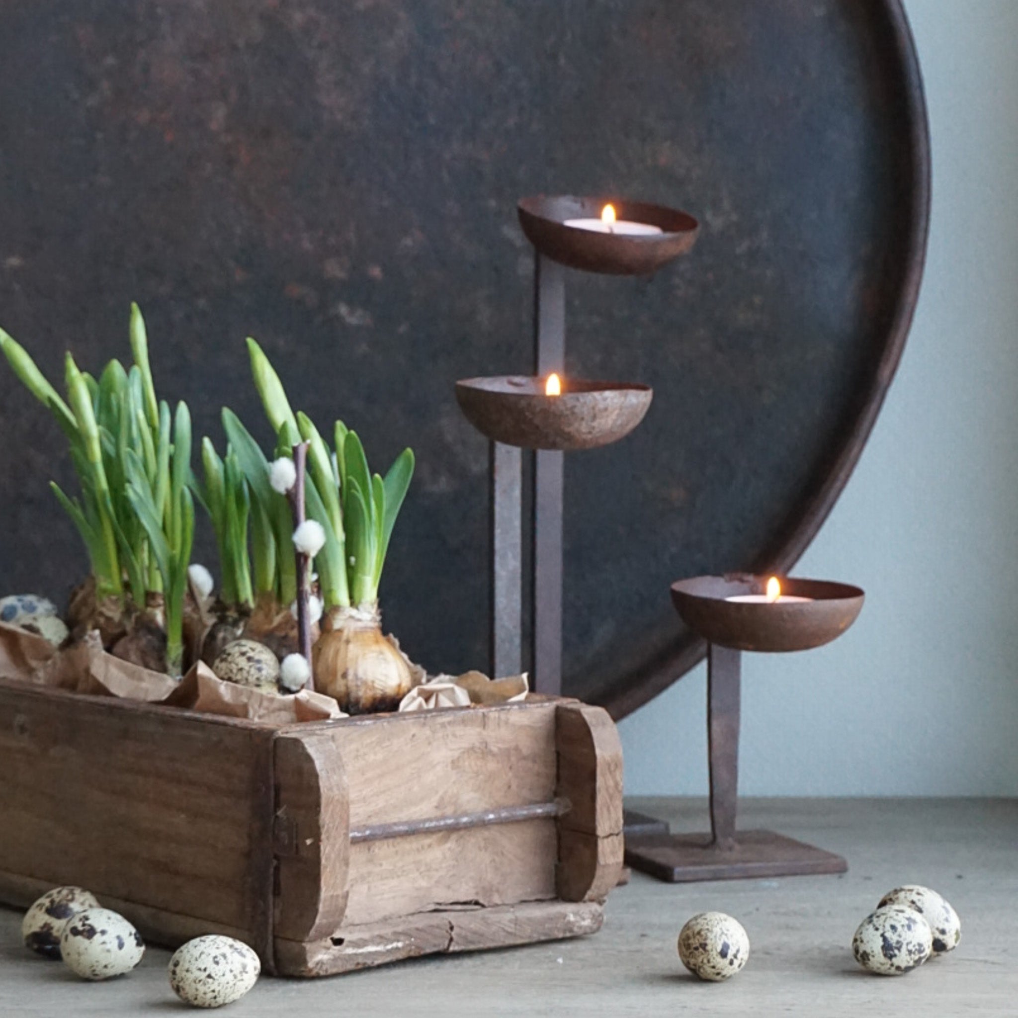 Lysestake rust liten