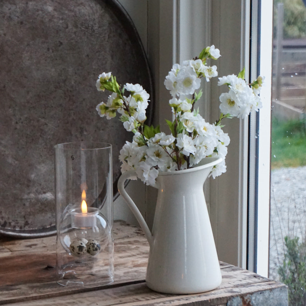 Kirsebærblomst hvit - 45 cm