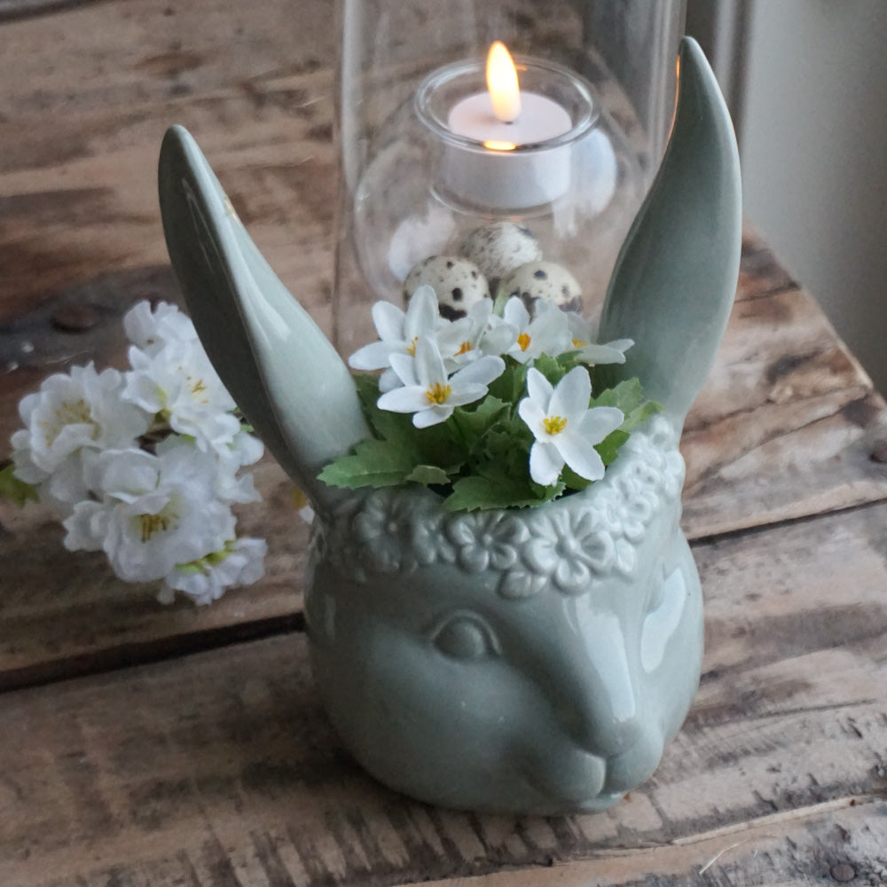 Lilly påskehare vase - grønn