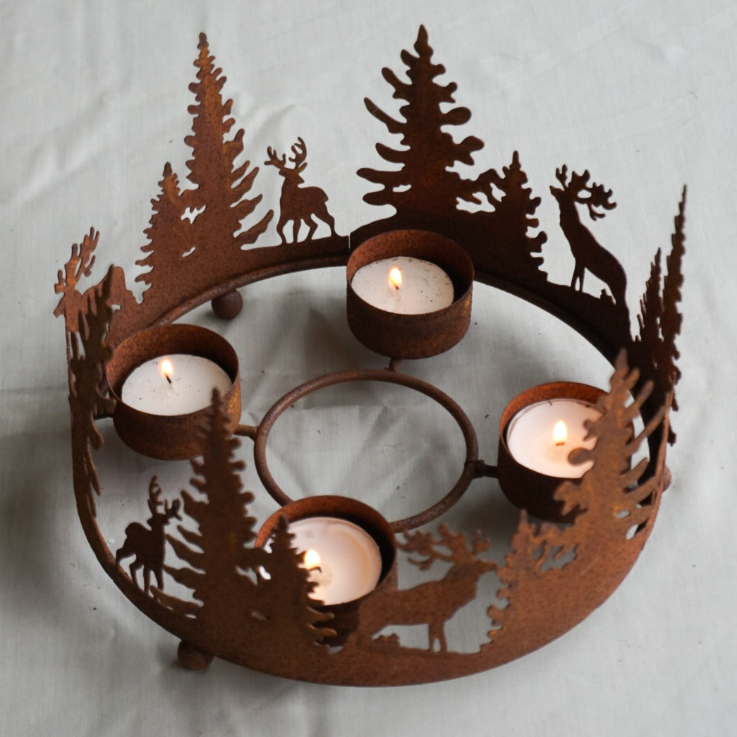 Lysholder skog - rust