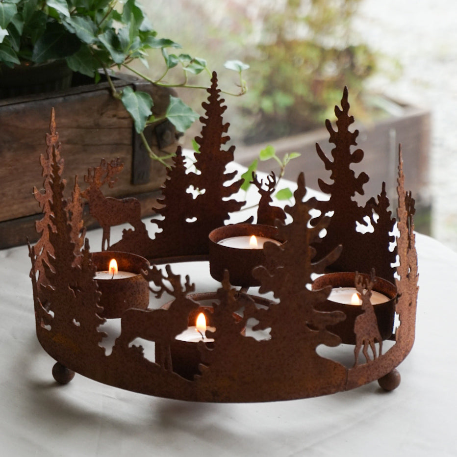 Lysholder skog - rust