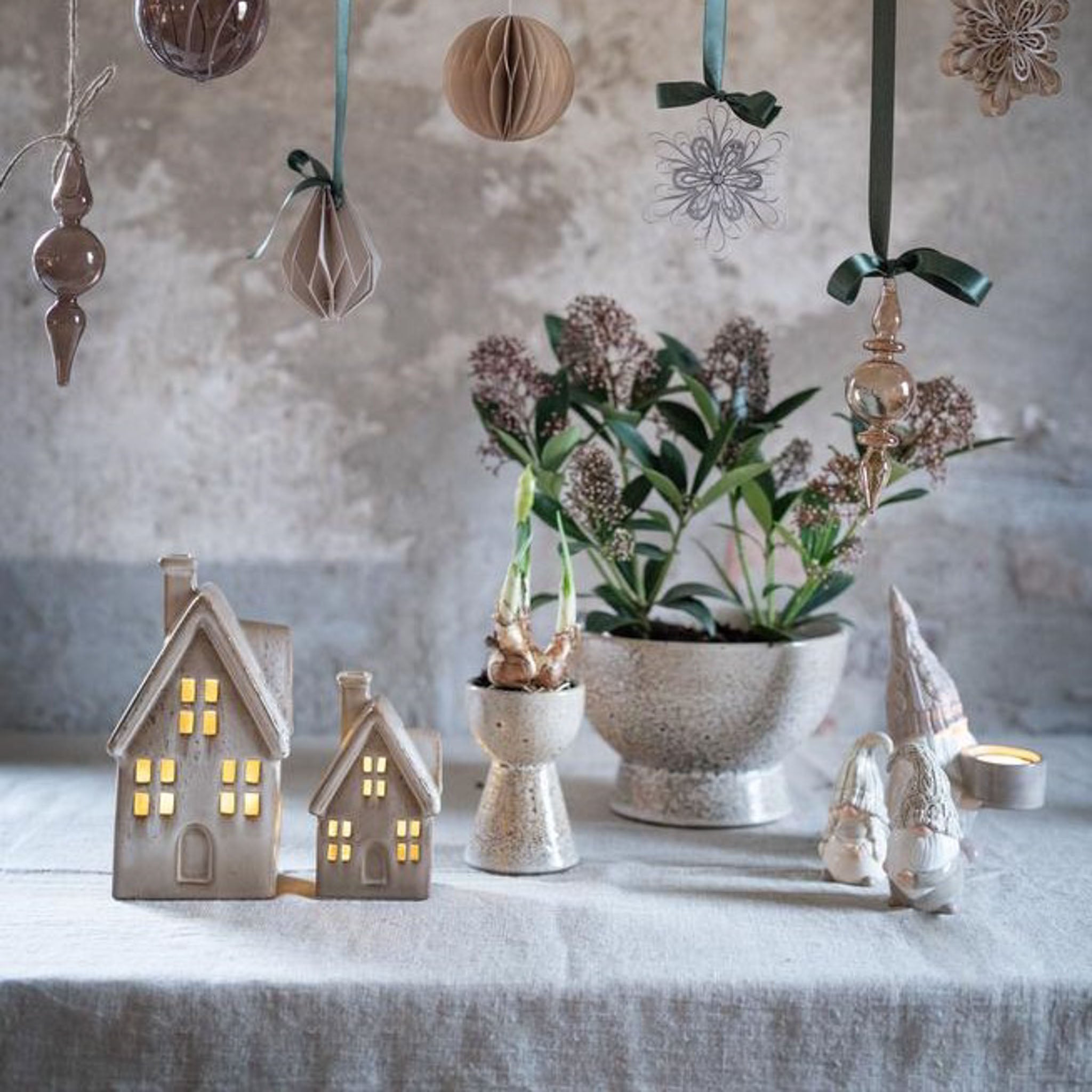 Lyshus med LED lys - stor