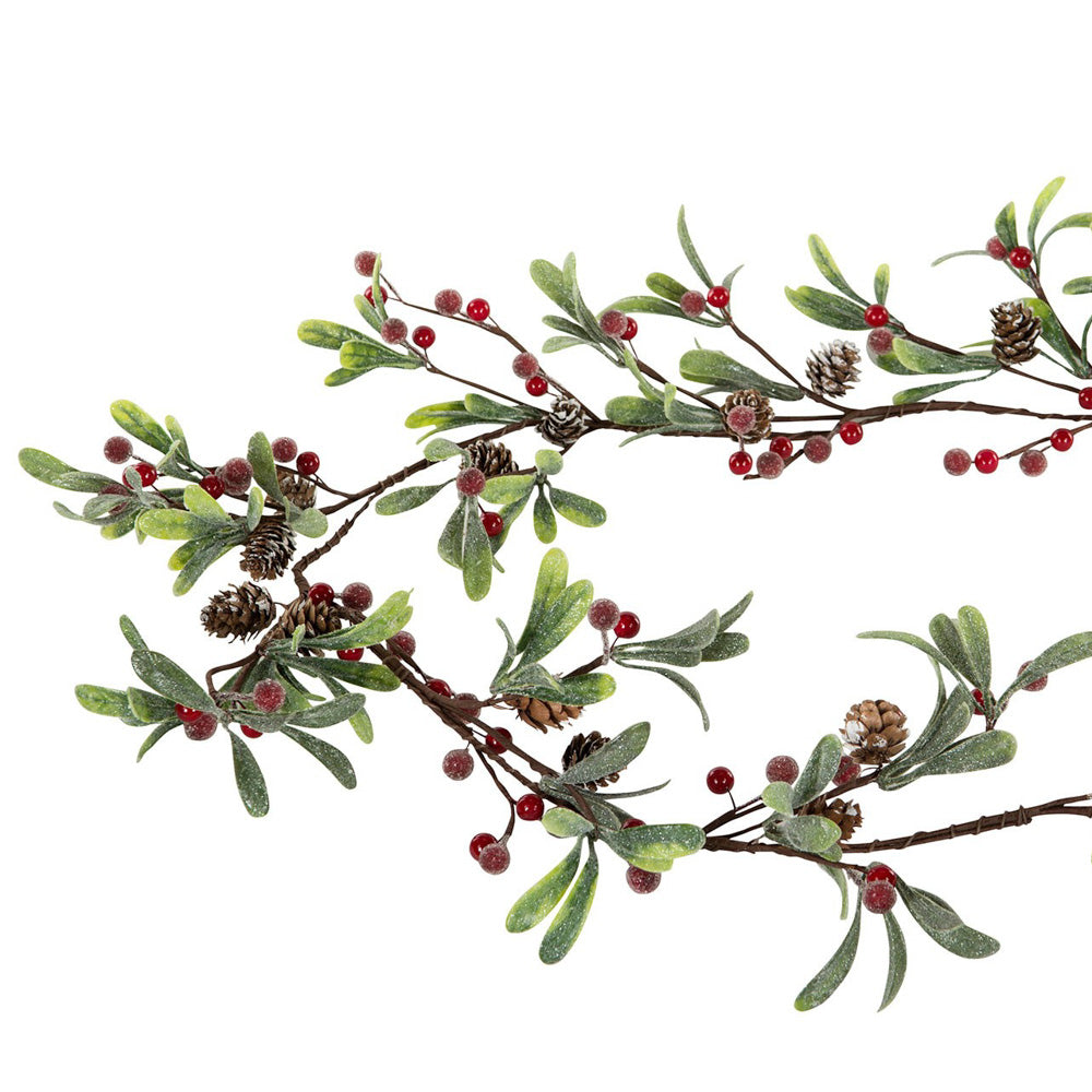 Girlander - vinterskog