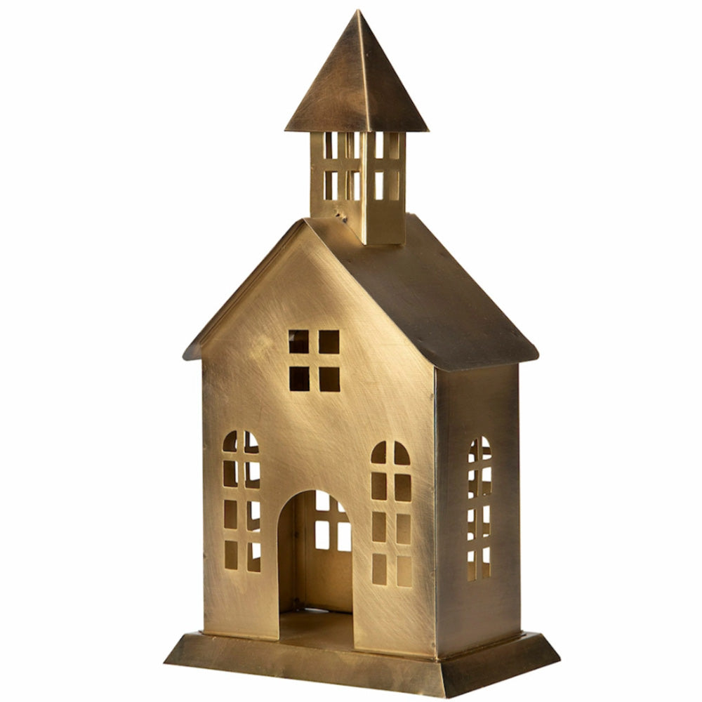 Lyshus antikk messing - kirke