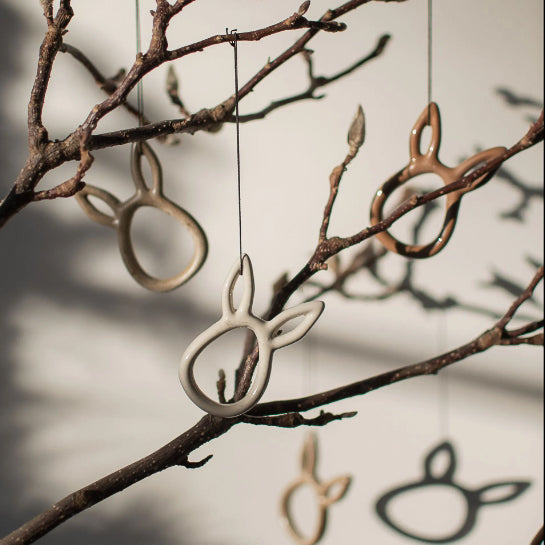 Påskehare Sprinkel - beige