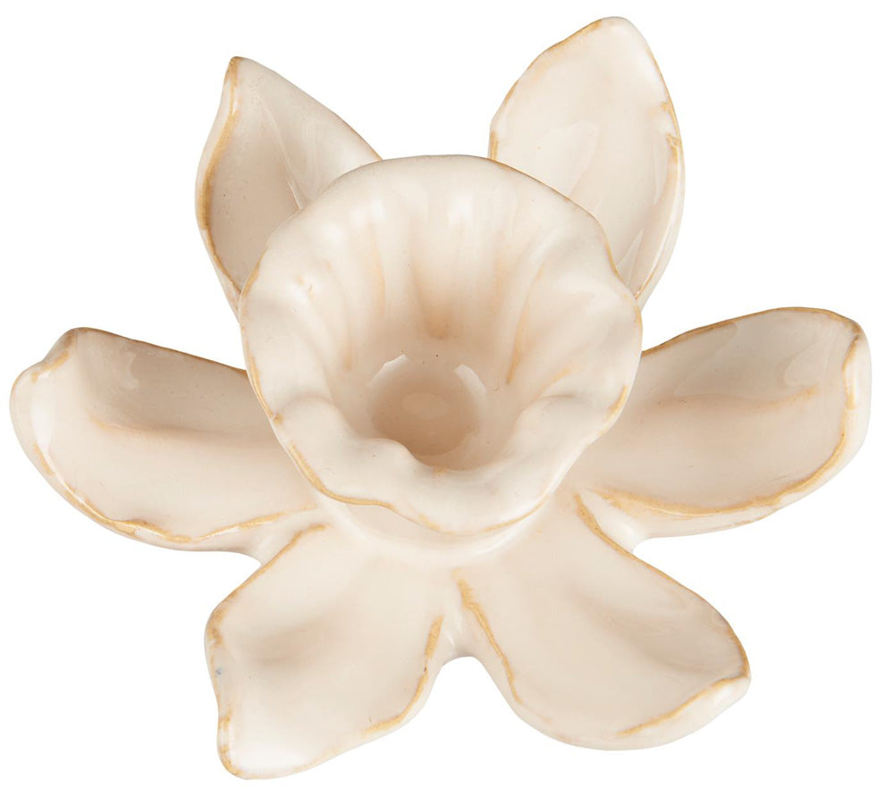 Lysestake - blomst krem hvit