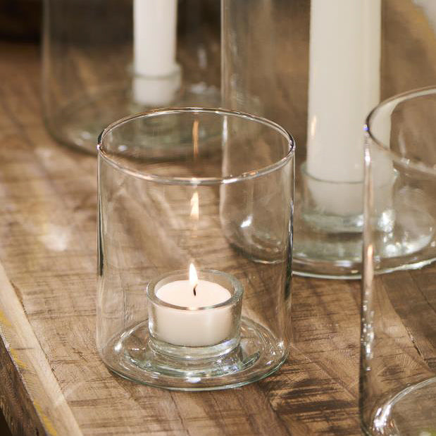 Lyslykt telys - glass