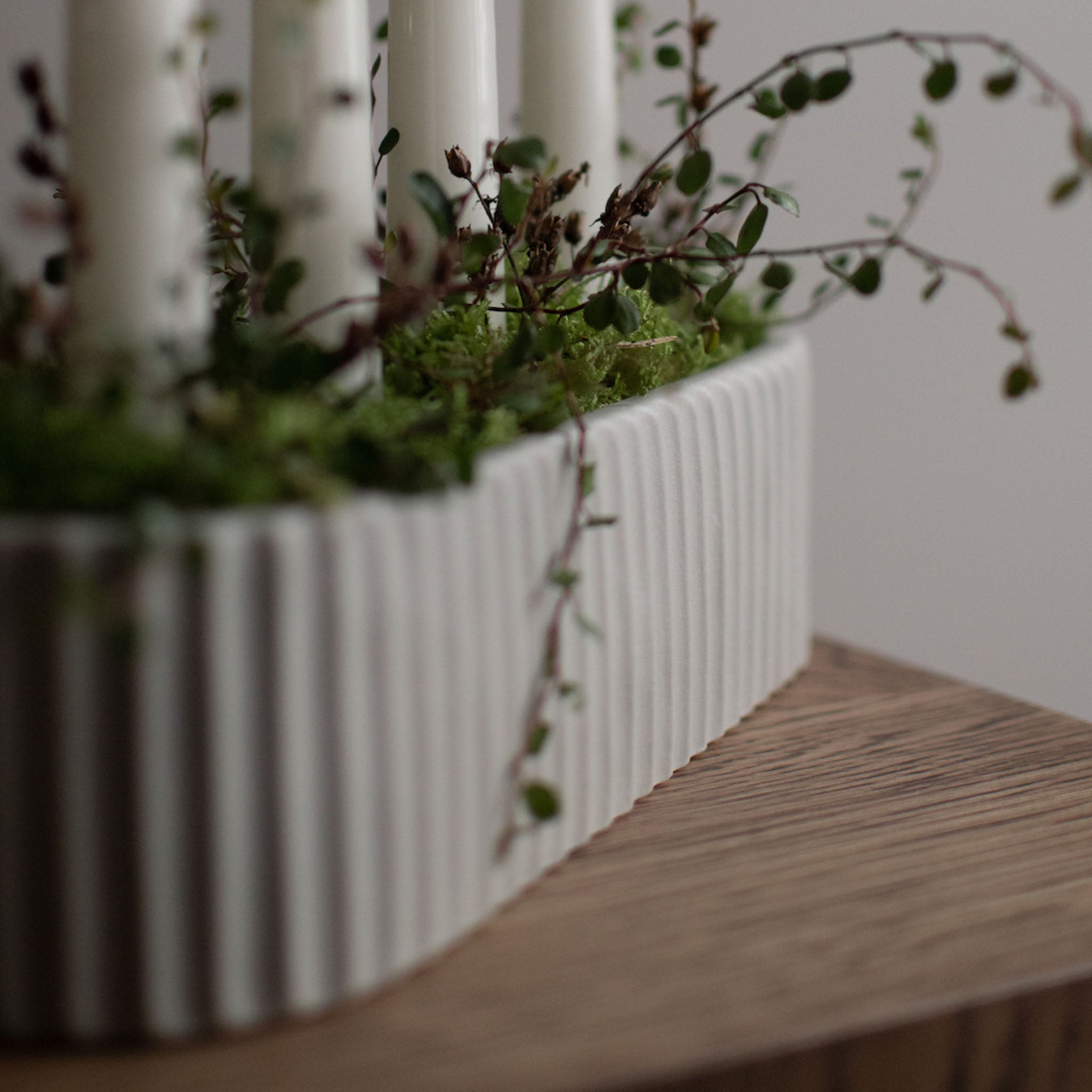 Lysestake stripe - beige