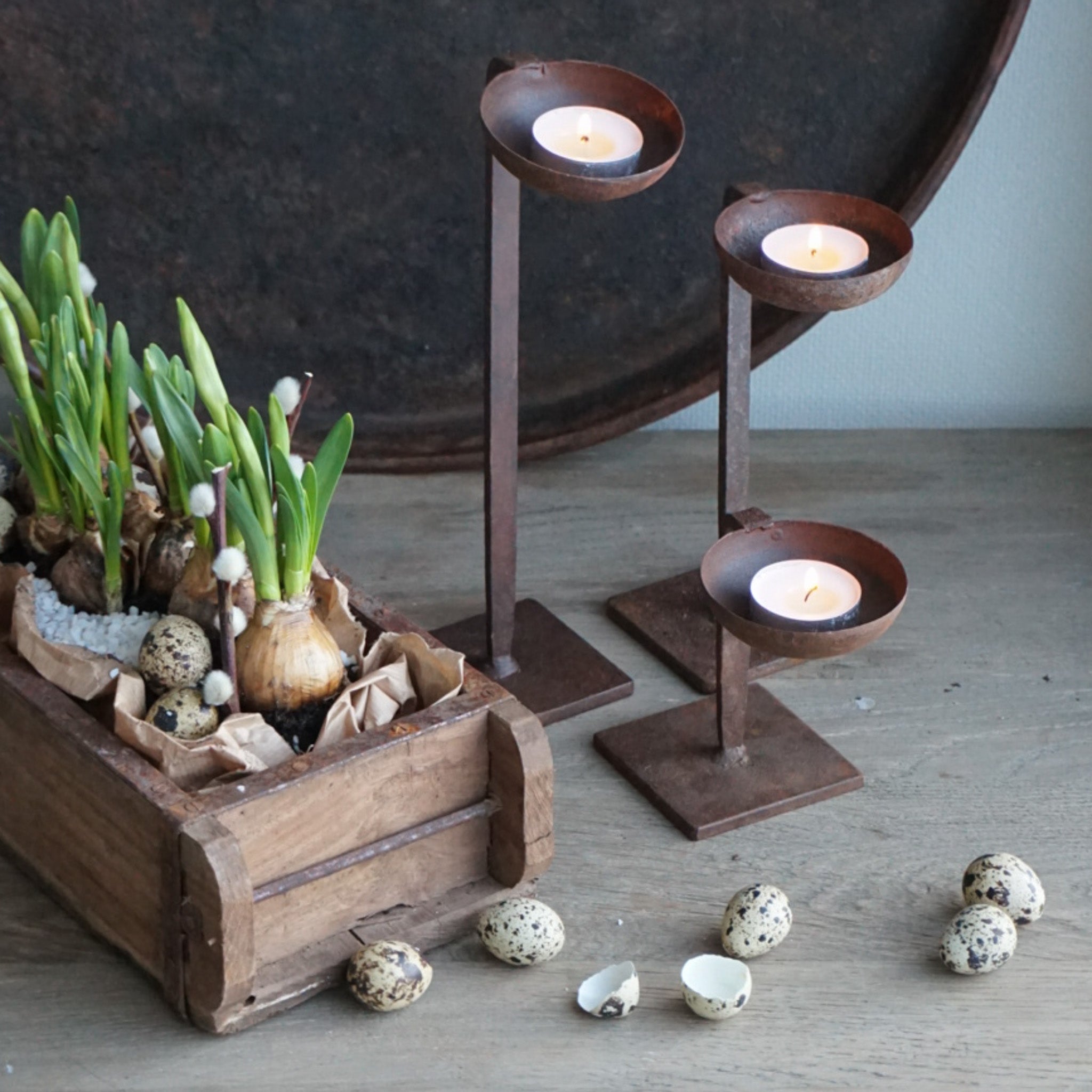 Lysestake rust liten