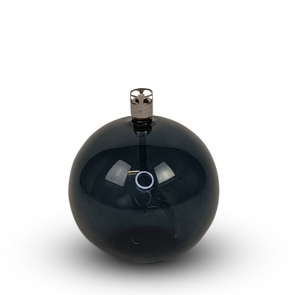 Oljelampe ball smoked - medium
