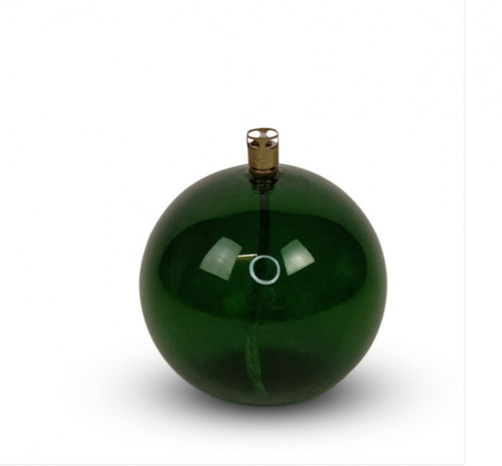 Oljelampe ball green stor - Peri Design