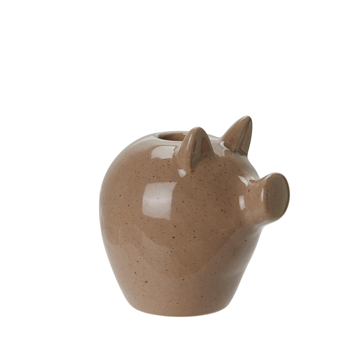 Lysestake julegris brun - liten