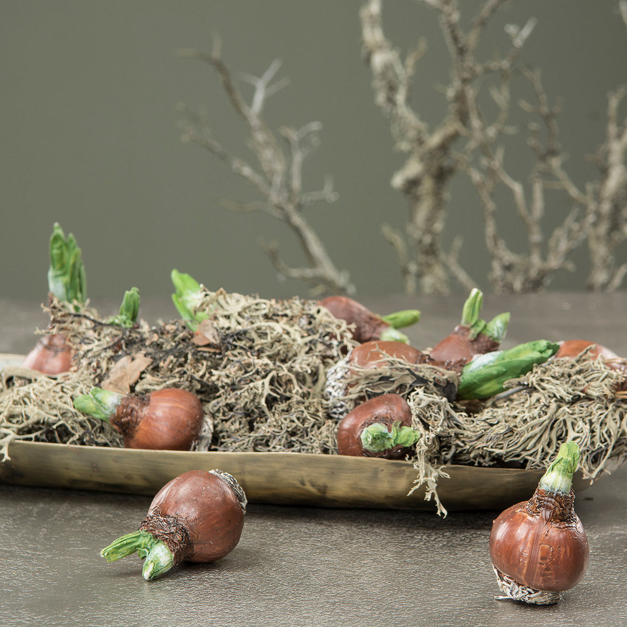 Løkblomst på pinne - stor