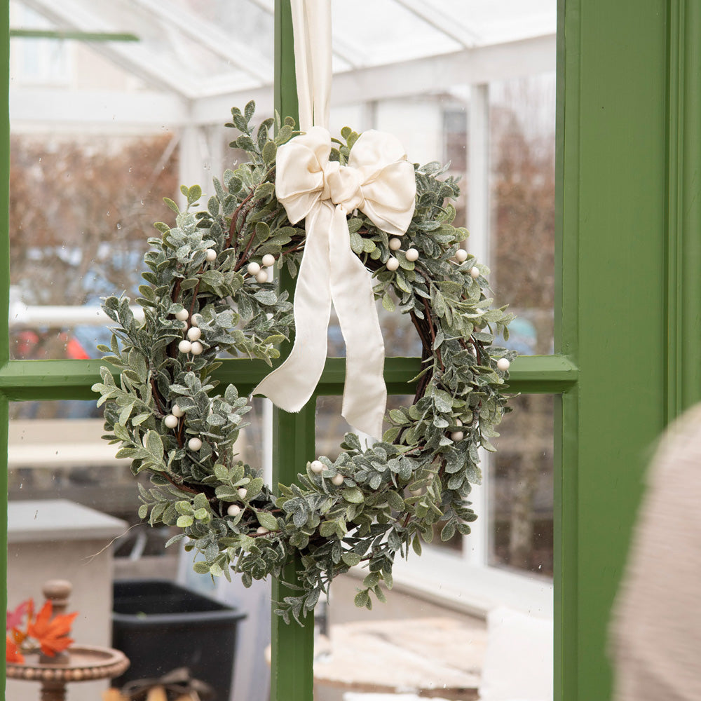 Krans rimfrost - 35 cm