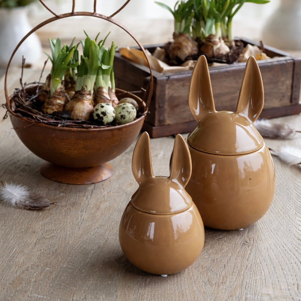 Eating rabbit liten - shiny nougat