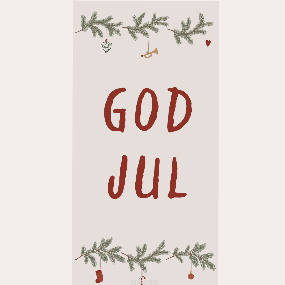 Serviett - God jul