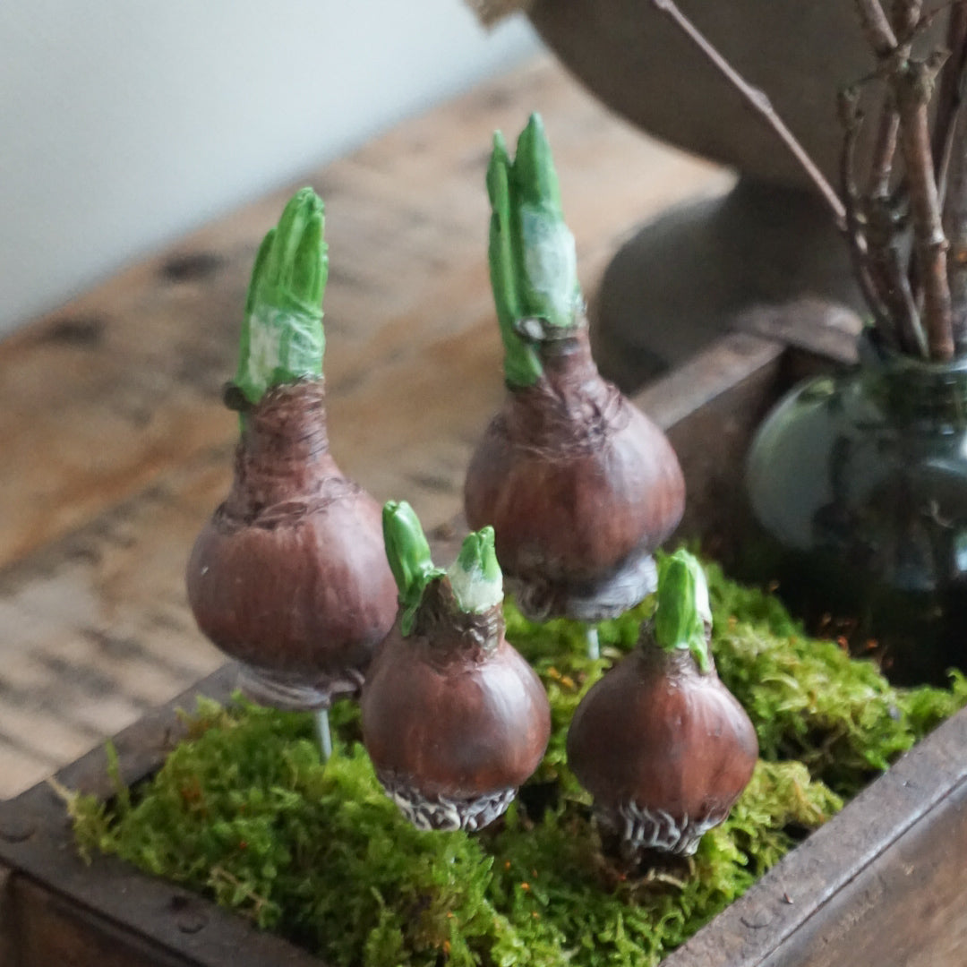 Løkblomst på pinne - liten