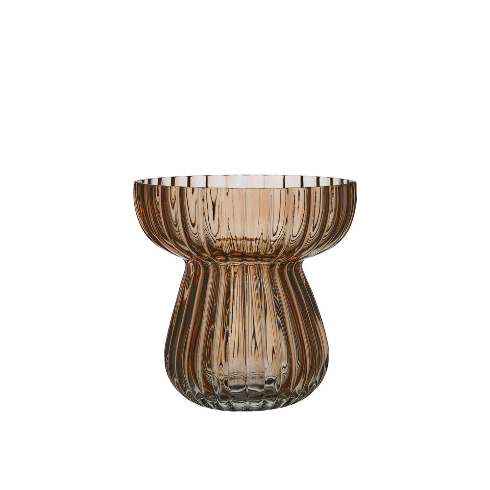Svibel vase - brun
