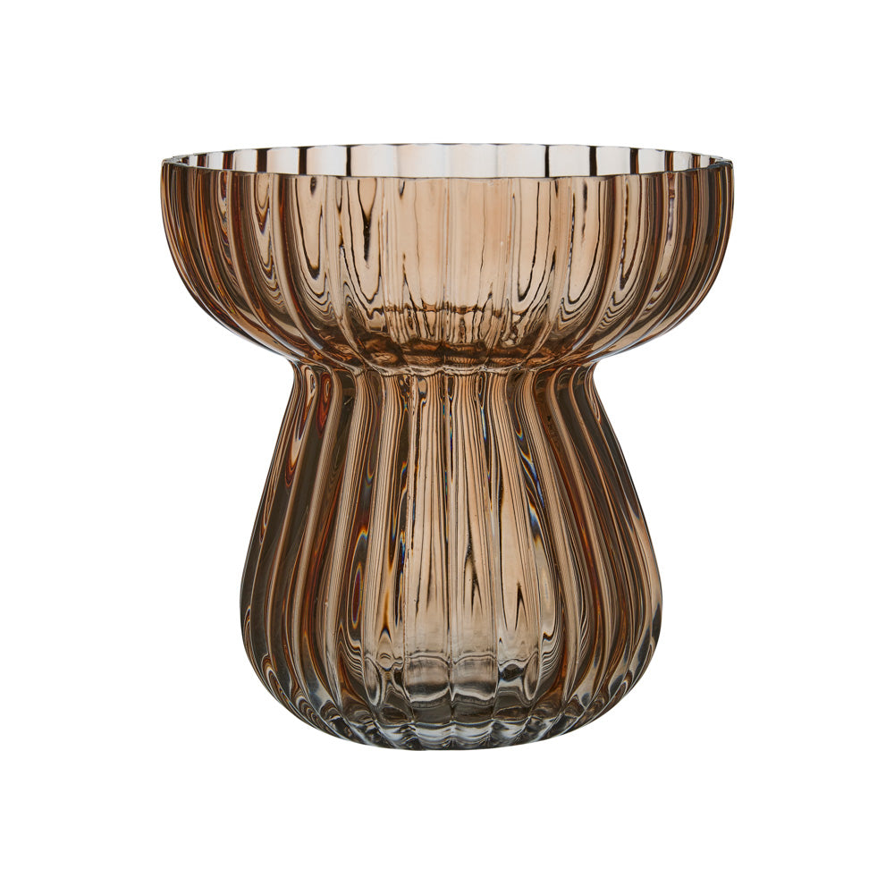 Amaryllis vase - brun