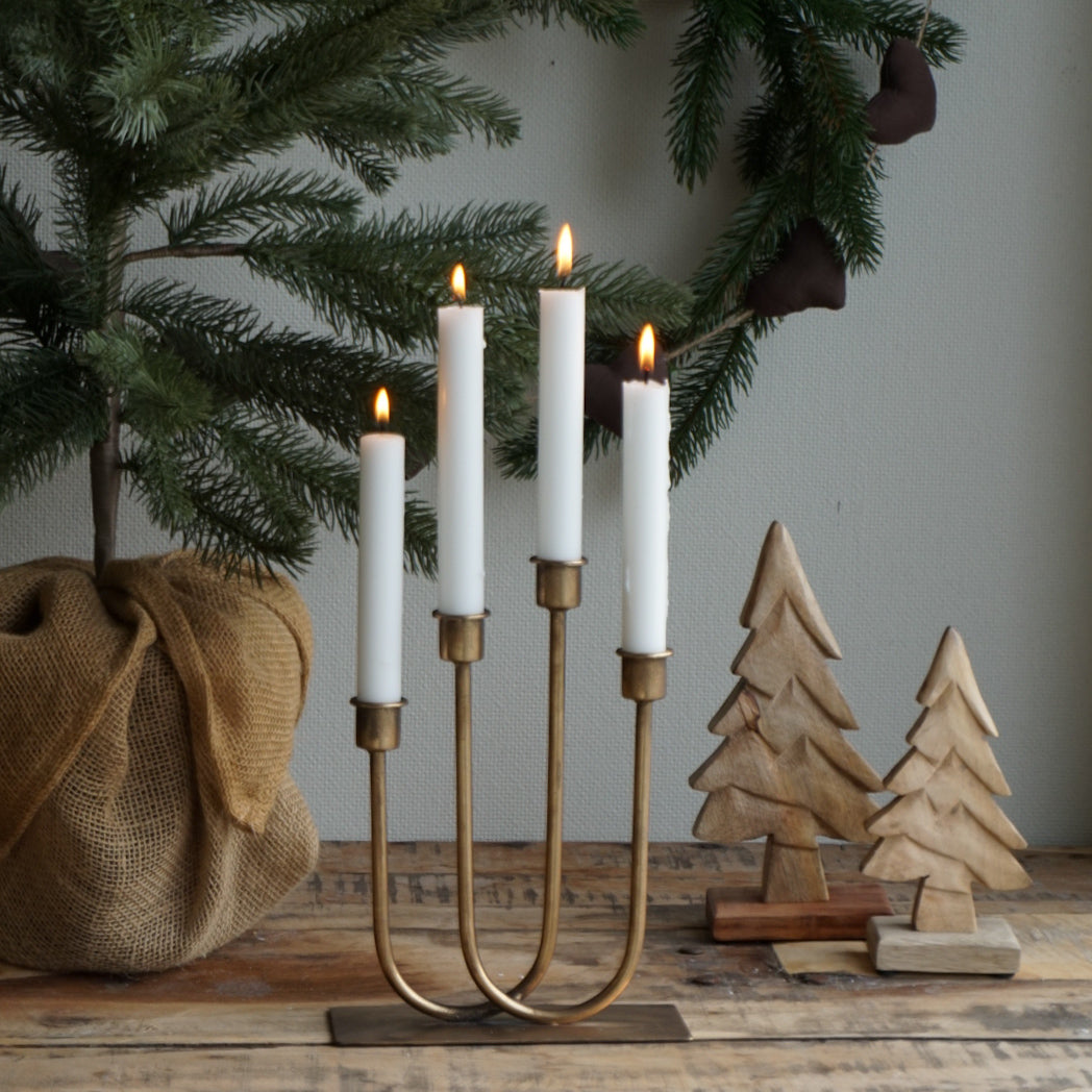 Kandelaber til 4 lys