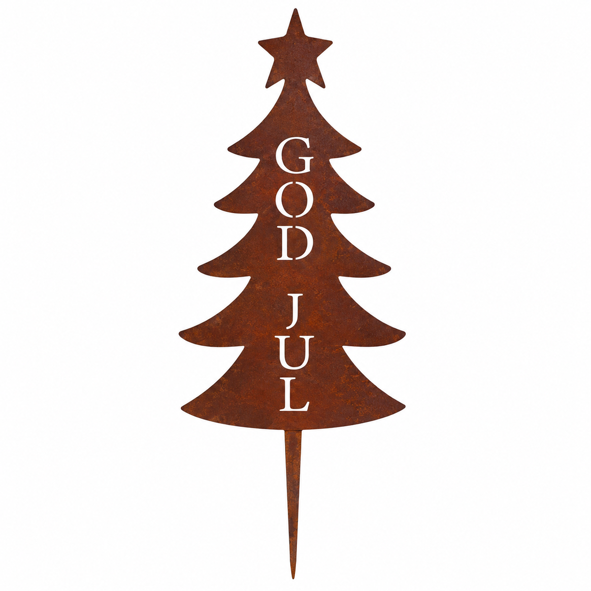 Juletre på pinne - God jul