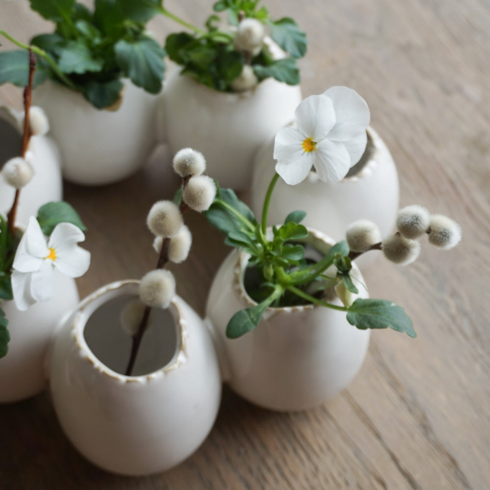 Vase - egg i ring