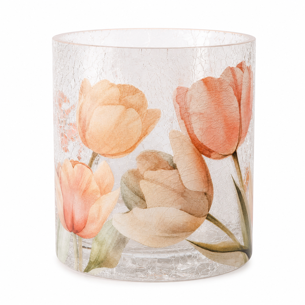 Lykt - tulipaner stor