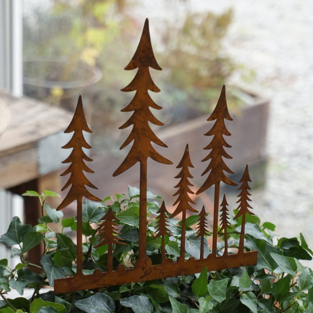 Skog på pinne - rusty