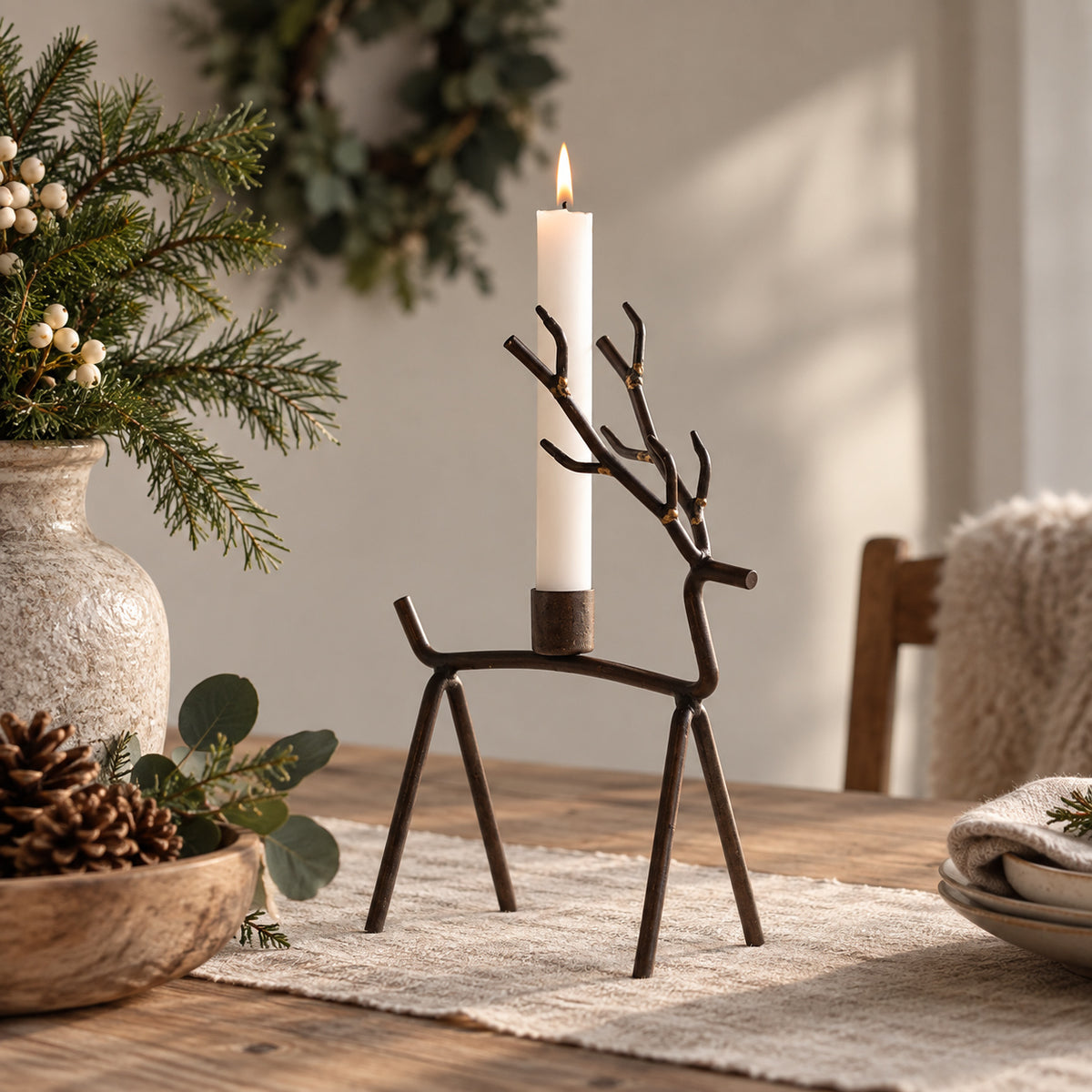 Lysestake reinsdyr - medium