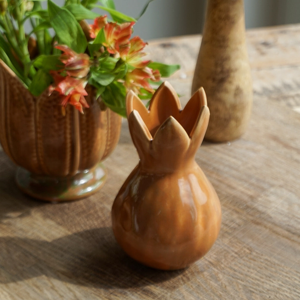 Vase tulipan - oker