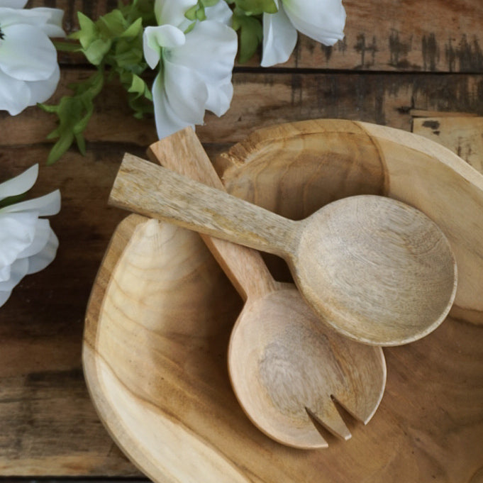 Treskål, natur - 30 cm