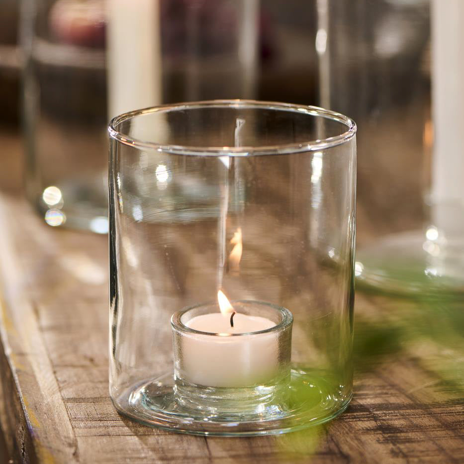 Lyslykt telys - glass